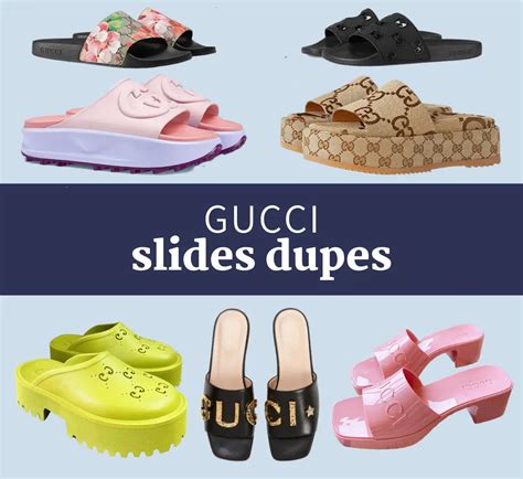 gucci platform slide dupes|Gucci jordaan loafer dupe.